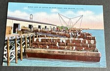Postcard: Barge Load of Cotton