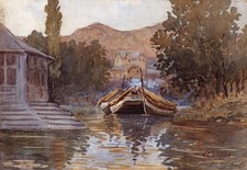 BARGES ON CONTINENTAL CANAL