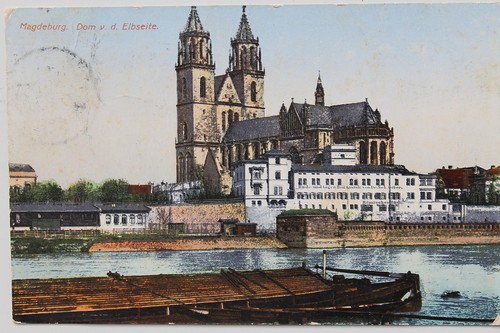 17478 postcard magdeburg - 17478,