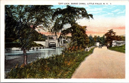 Little falls barge canal - little,