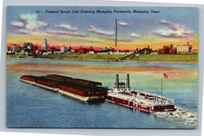 Vintage Linen Postcard Federal