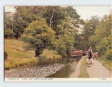 Postcard Canal & Horse Drawn