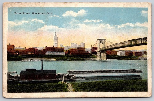 Cincinnati ohio postcard - cincinnati, wb