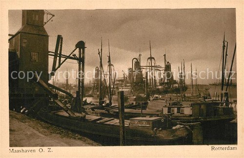 Rotterdam maashaven port - rotterdam,