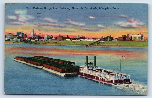 Federal barge line - federal, entering